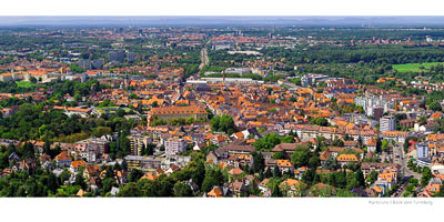 postkarte panorama turmberg