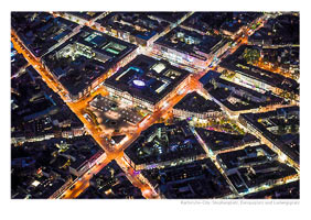 postkarte innenstadt postgalerie