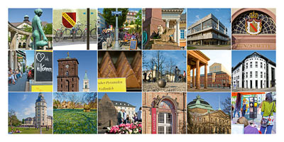 postkarte innenstadt west impressionen