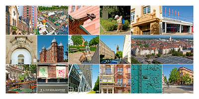 postkarte oststadt impressionen