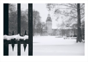 postkarte schlosspark