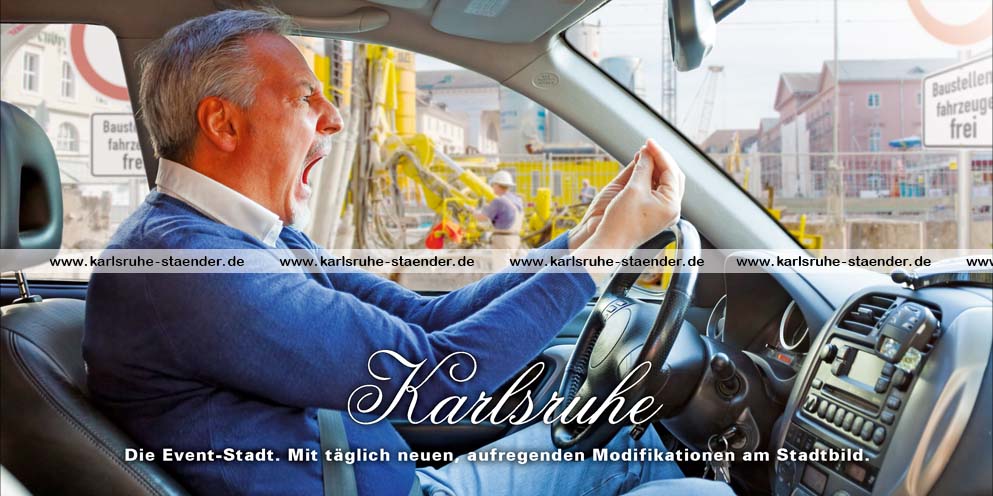 Postkarte Karlsruhe – aufregend! Postkarte Karlsruhe – aufregend!