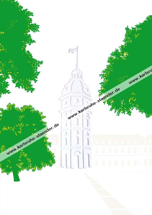 Postkarte Karlsruhe Stadtbuch Postkarte Karlsruhe Stadtbuch